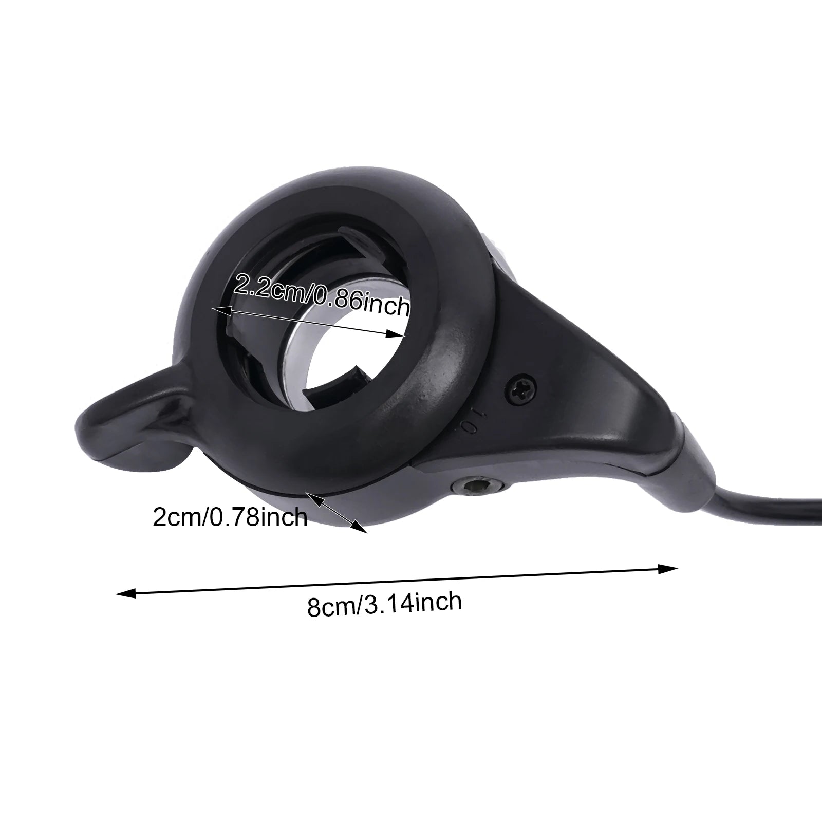 36V 500W Electric Bike Conversion Kit with LCD Display PAS Brake Levers Complete E-Bike Kit for 27.5"/700C Front Wheel