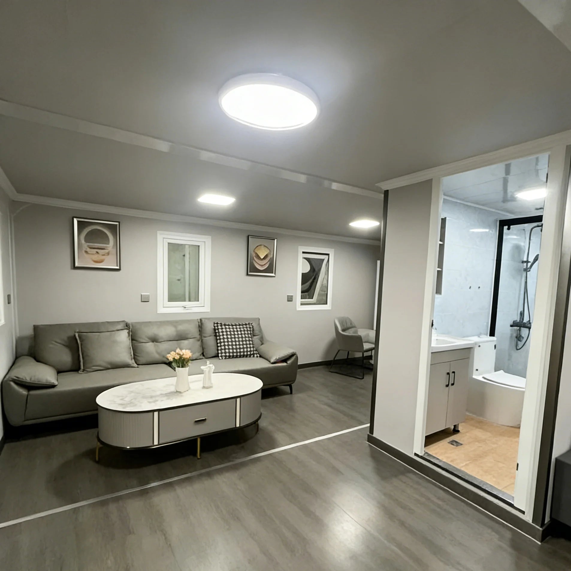 Fast Assembly 20ft30ft40ft Waterproof Windproof High-Quality Fast-Assemble Container House economic prefabricated houses