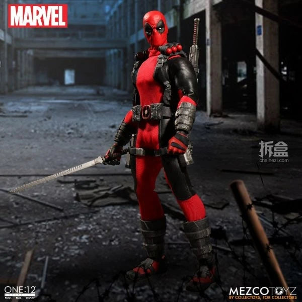 MEZCOTOYZ Genuine Superhero One 12 Series Wolverine Deadpool Logan Punisher Blade Daredevil Action Figures Model Toys Gifts
