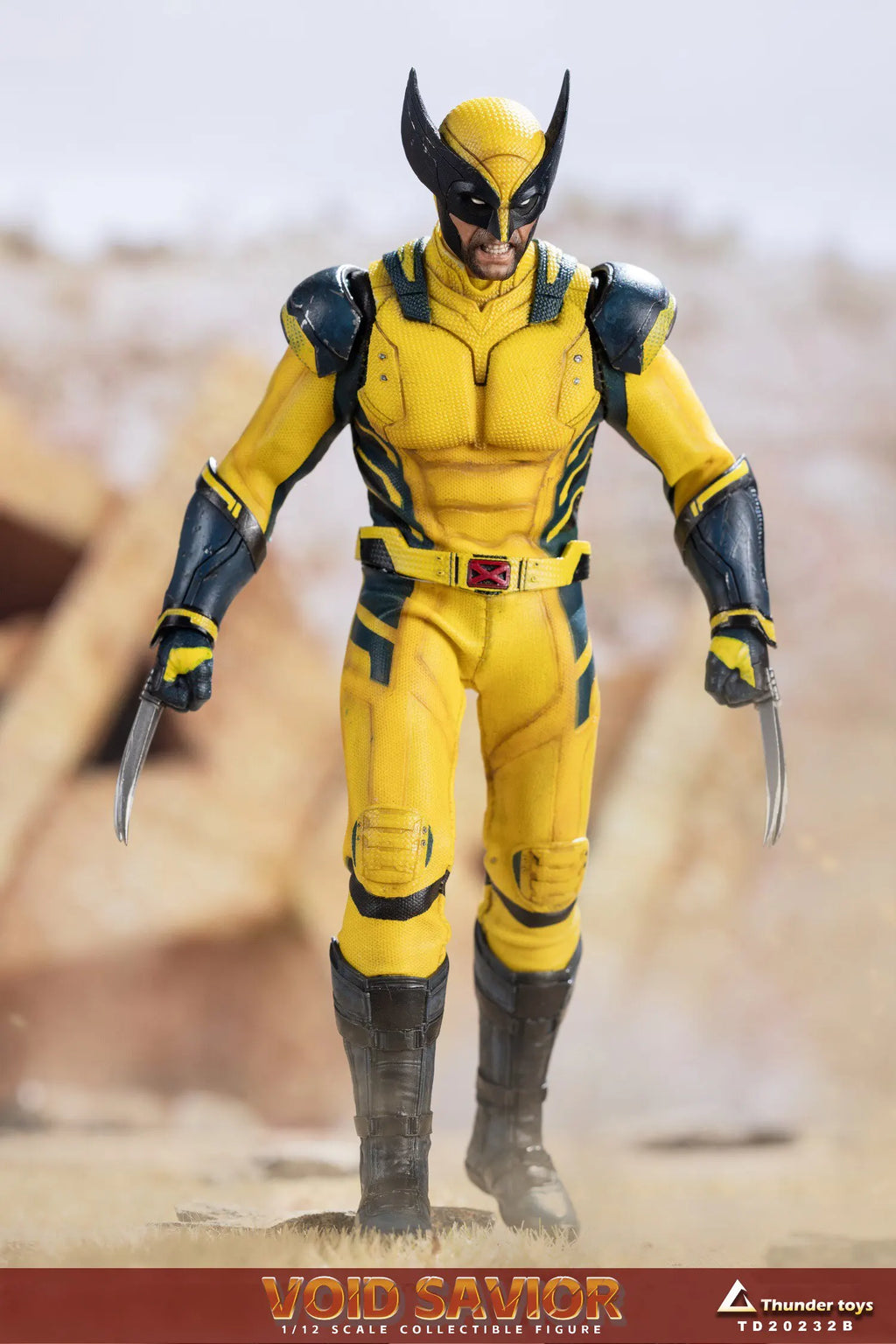 In Stock Thunder Toys Deadpool Wolverine Two Pack TD20232 1/12 Action Figure Anime Model Trendy Toys Desktop Doll Collectibles