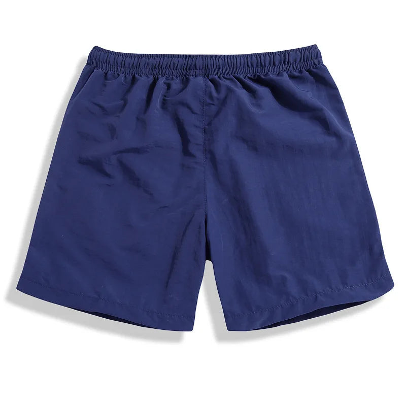 Casual Men's Summer Breeches Shorts Quick Dry Men Black Boardshorts Homme Classic Brand Clothing Beach Shorts Male
