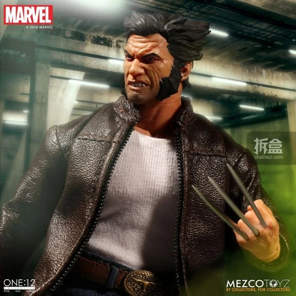MEZCOTOYZ Genuine Superhero One 12 Series Wolverine Deadpool Logan Punisher Blade Daredevil Action Figures Model Toys Gifts
