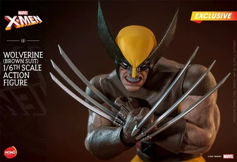 【MT】Hot Toys Marvel HS03 X-Men Wolverine (Brown Clothes) 1:6 Scale Action Figure Collection Toys