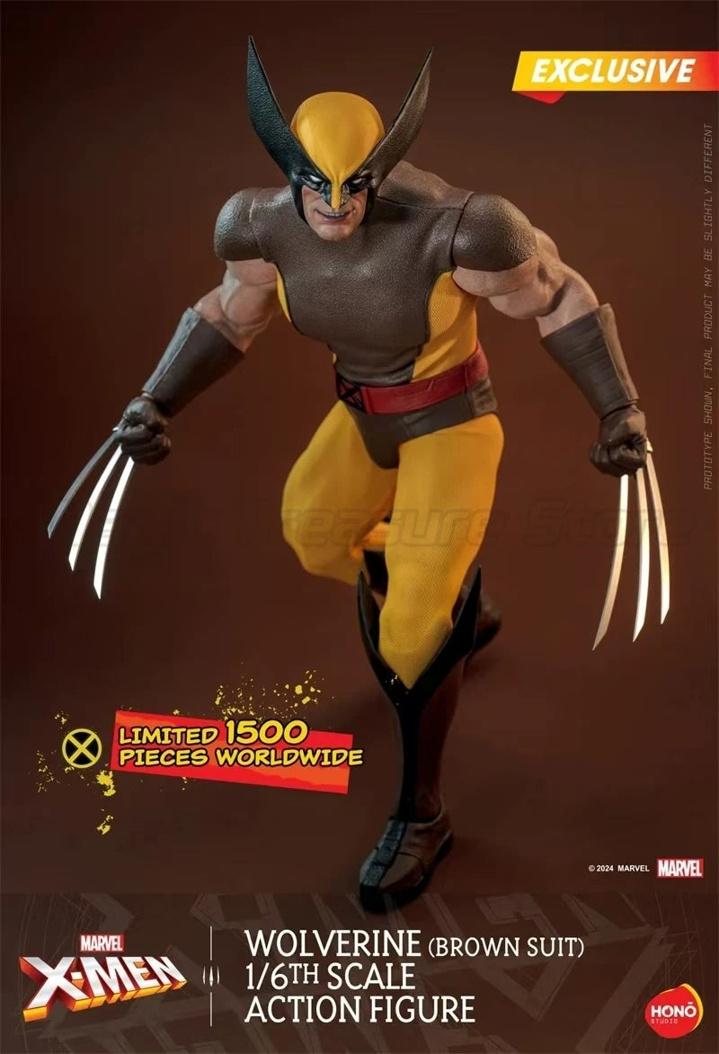 【MT】Hot Toys Marvel HS03 X-Men Wolverine (Brown Clothes) 1:6 Scale Action Figure Collection Toys