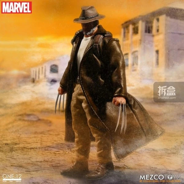 MEZCOTOYZ Genuine Superhero One 12 Series Wolverine Deadpool Logan Punisher Blade Daredevil Action Figures Model Toys Gifts