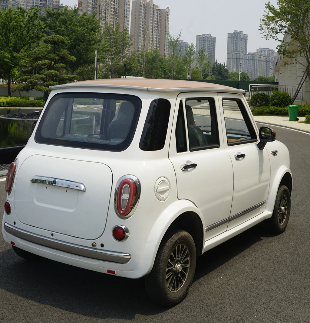Retro low-speed four-wheeler electric car adult new energy vehicle lithium battery electric vehicle