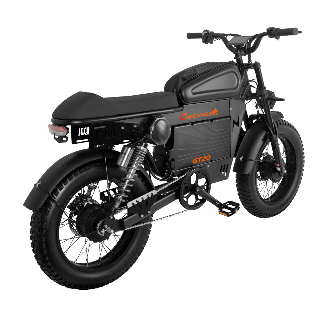 Cheevalry GT20 20 Fat Tire E-Mountain bike  Adult E-bike 1500W*2 motor city ebike 60V43Ah battery Electric Bike