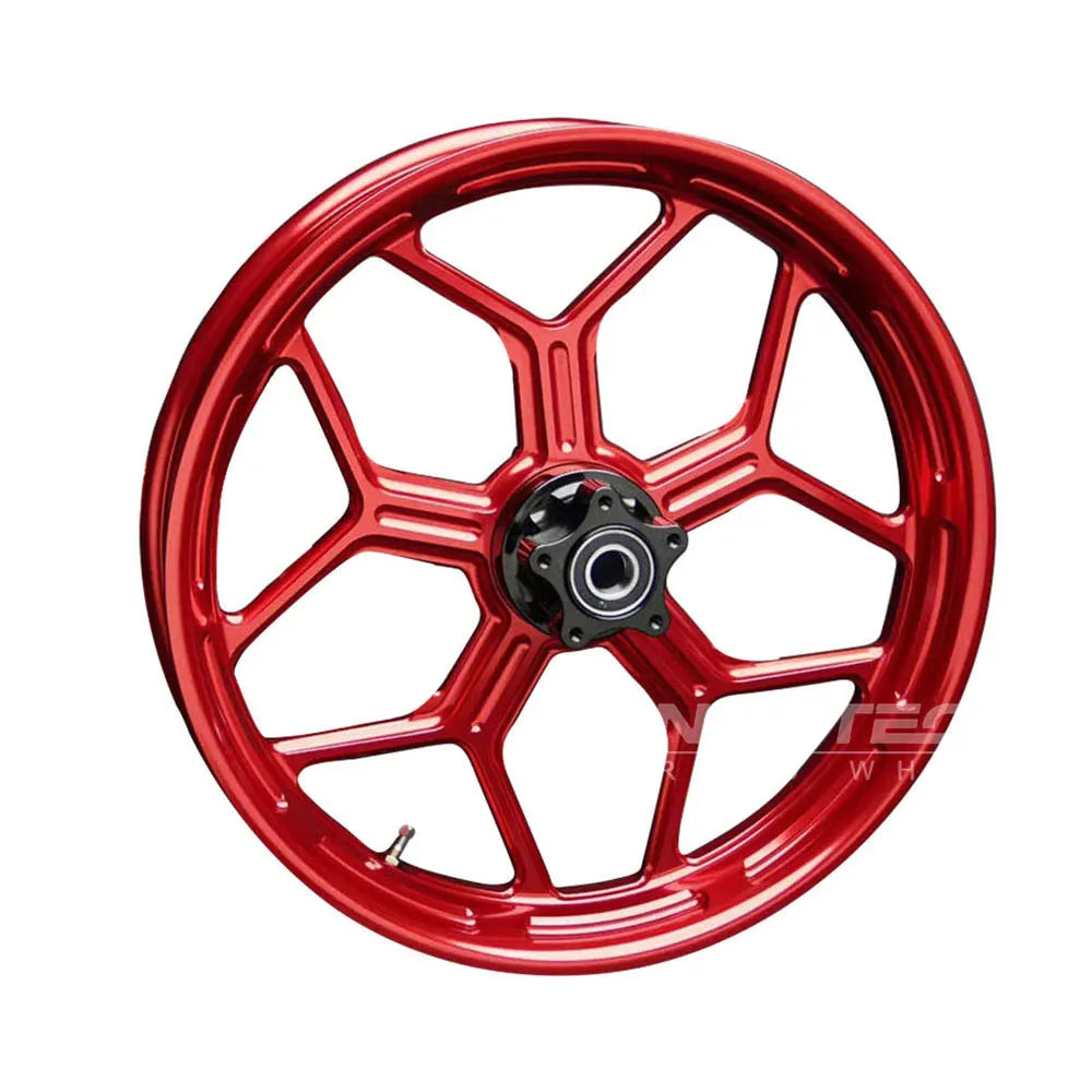 XL Custom Forged Motorcycle Wheel Aluminum Alloy Motorcycle Rims High Quality Motorcycle Parts Red for harley Davidson Wheels