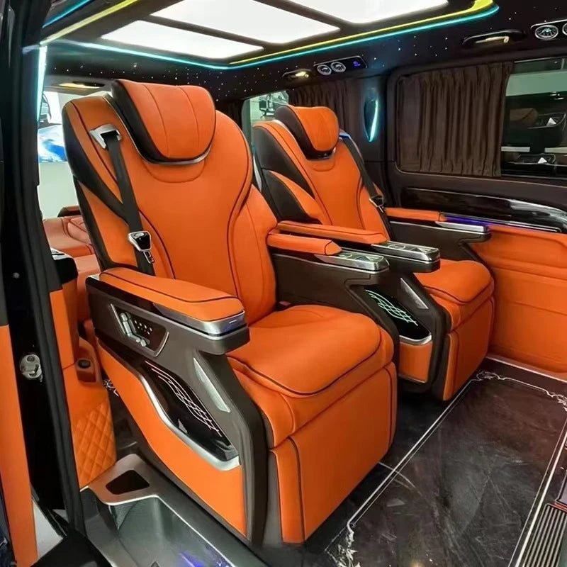Car Interior Aluminum Alloy Partition Vip Electric Luxury W447 Vito Customized Color & Logo Car Interior Accessories