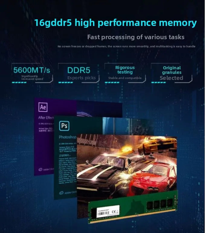 Game desktop computer console 14th generation i5-14400 16G 4060Ti 1T