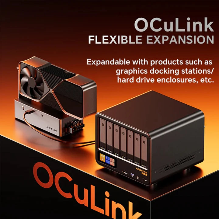 Mini PC WTR MAX Quad Core Enterprise CPU Gaming Desktop SSD 16GB VRAM DDR5 RAM New 1-Year Warranty AMD Radeon Win11