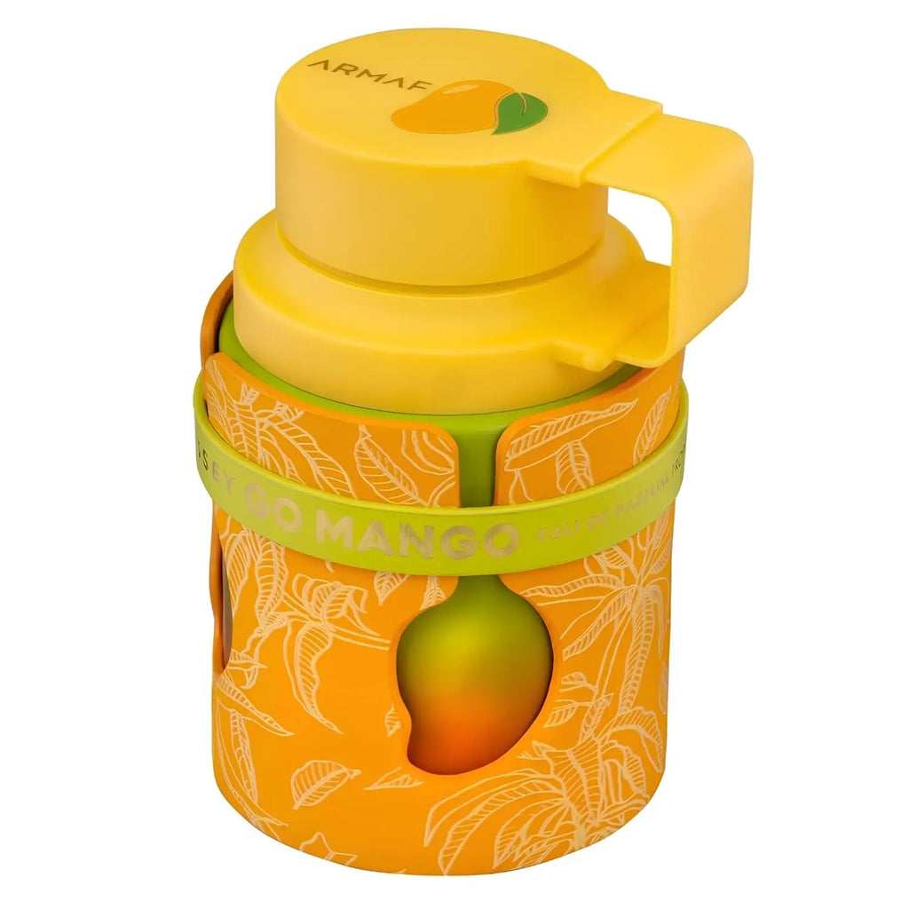 Armaf Odyssey Eau De Parfum Spray Go Mango Tropical Collection - Fruity Woody Amber Vanilla Long-Lasting Unisex Fragrance