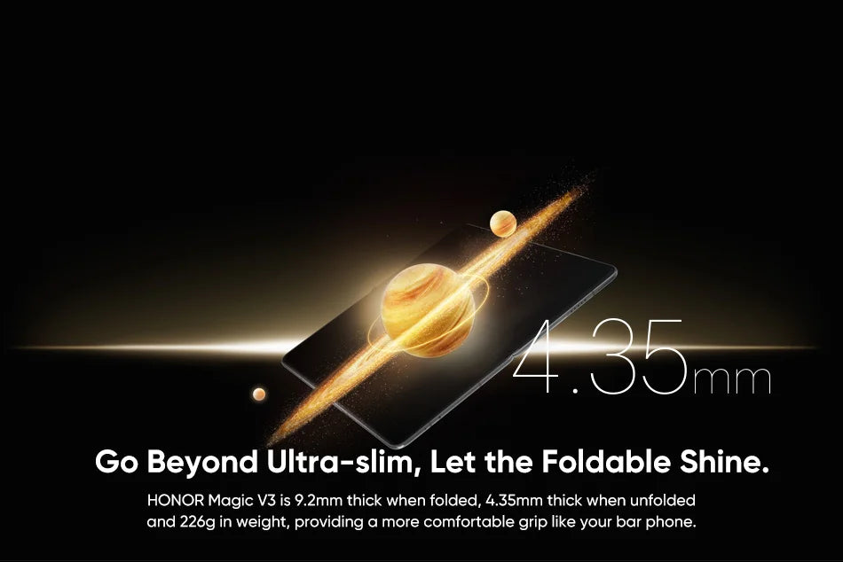 【IN STOCK】HONOR Magic V3 Global Version 5G Phone Snapdragon 8 Gen 3 7.92" Foldable LTPO AMOLED 120Hz Display 50MP Main Camera