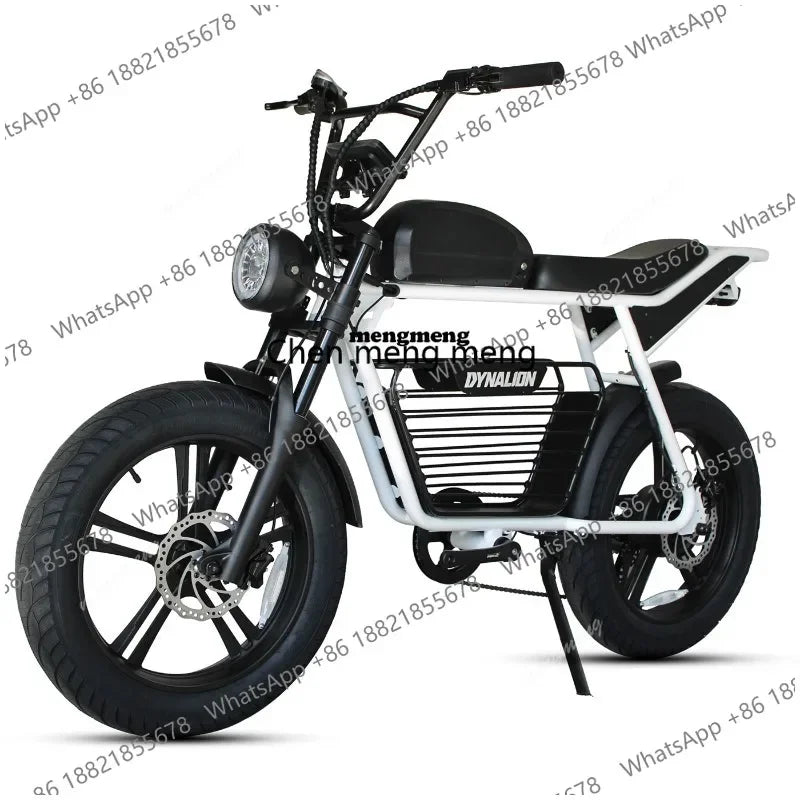 D185 Fatbike Electric Fat Tire Tyre Bike Electric Mountain Bike Front Suspension Off-road Adult E Electric Dirt Bike E-bike Dirt