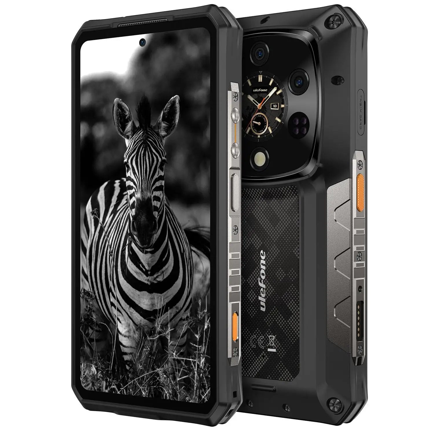 Ulefone Armor 28 Ultra Rugged Smartphone 5G 16GB+1TB 6.67'' FHD+ AMOLED 10600mAh 120W 64MP Night Vision Camera Android 14 NFC