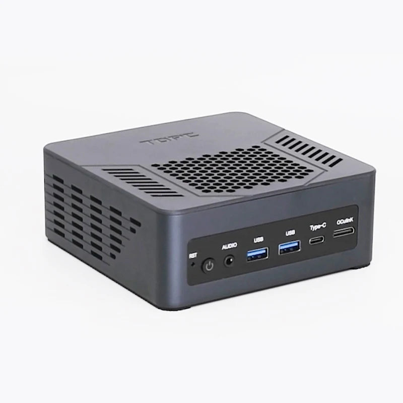 TOPC Mini PC Gaming Desktop Computer for Ryzen AI 9 HX 370 7 H 350 OCuLink USB4 2x2.5G LAN 2xPCIe Windows 11 WiFi6E
