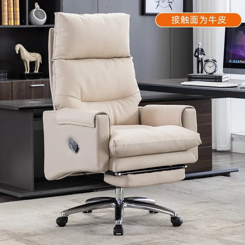 Organizer Comfy Nordic Office Chair Tall Support Modern Computer Recliner Chairs Design Enclosure Unique Stoel Lounge Furniture