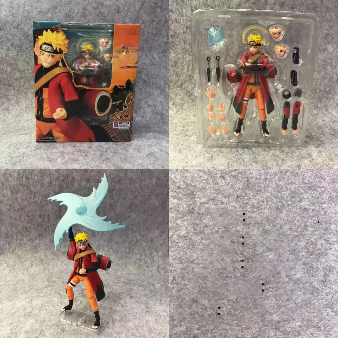 Bandai Shf Hokage Mobile Naruto Sasuke Kakashi Nishi Uchiha Itachi Handmade Model Ornament