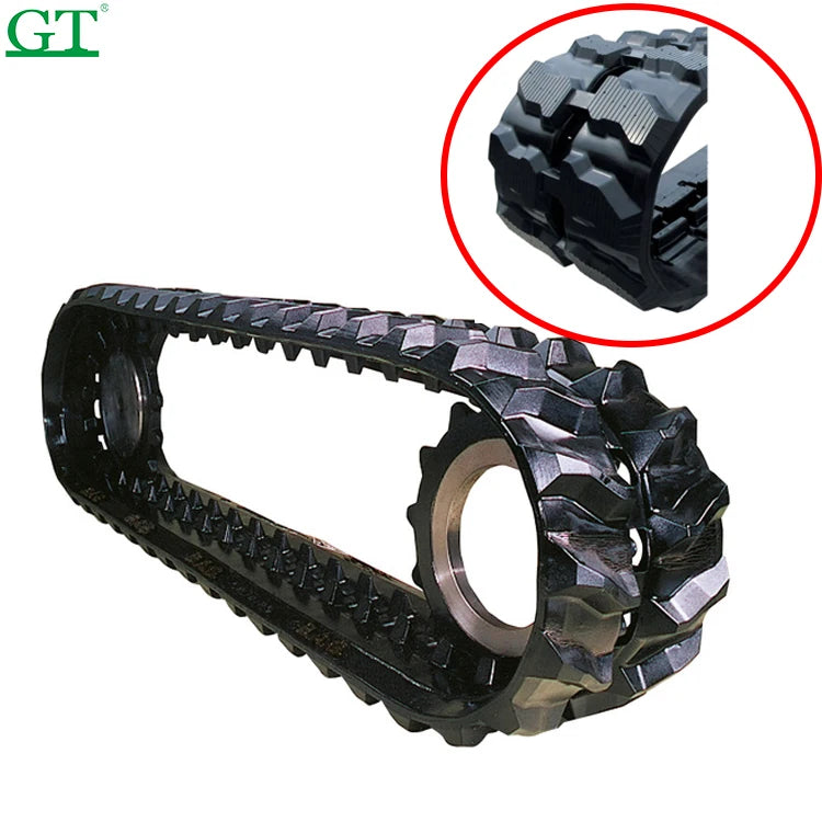 Customized Rubber Track System For Tractors And Combines Conversion Track System