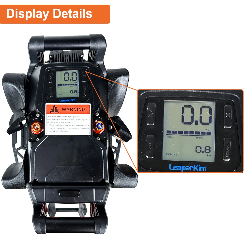 Newest LeaperKim Veteran Lynx 50S 151.2V 2700Wh 50S Battery 3200W Motor 2.75-14 Tire High Torque Lynx Electric Unicycle