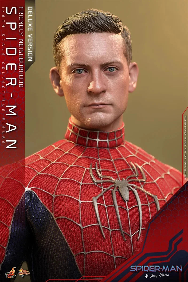 【MT】Hot Toys MMS661 Marvel 1/6 Scale Male Soldier Spider-Man Tobey Maguire Full Set 12inch Action Figure Model Toys Doll