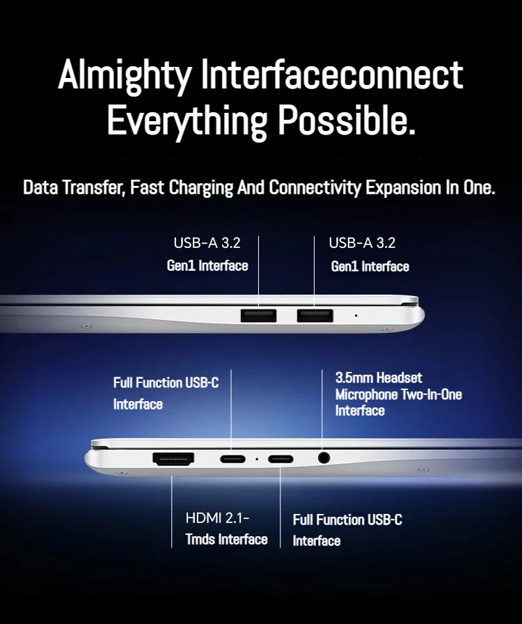 HONOR MagicBook Pro 14 2025 Laptop Intel Core Ultra 5 225H 32GB 1TB 14.6" Inch 3.1K 120Hz Gamer Computer PC Notebook Ultrabook