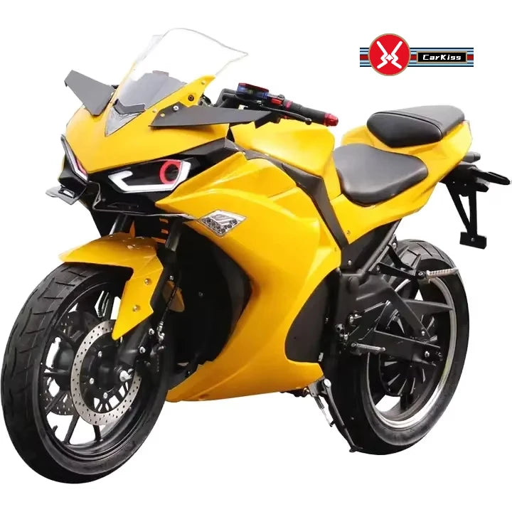 Factory Cheap High Speed V6/R3 Customized 15000 Watts 8000 Watt Racer Motorcycle Electric Scooter Racing Motorcycle Adults 72v