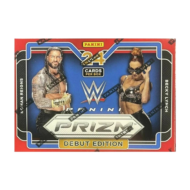 Panini 2022 WWE Prizm Debut Edition Wrestling Trading Card Blaster Box - 24 Cards Collect Limited Quantity