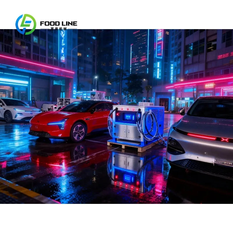 Customized On Grid Off Grid Hybrid Energy Storage Charging Station for Commercial and Industrial Use