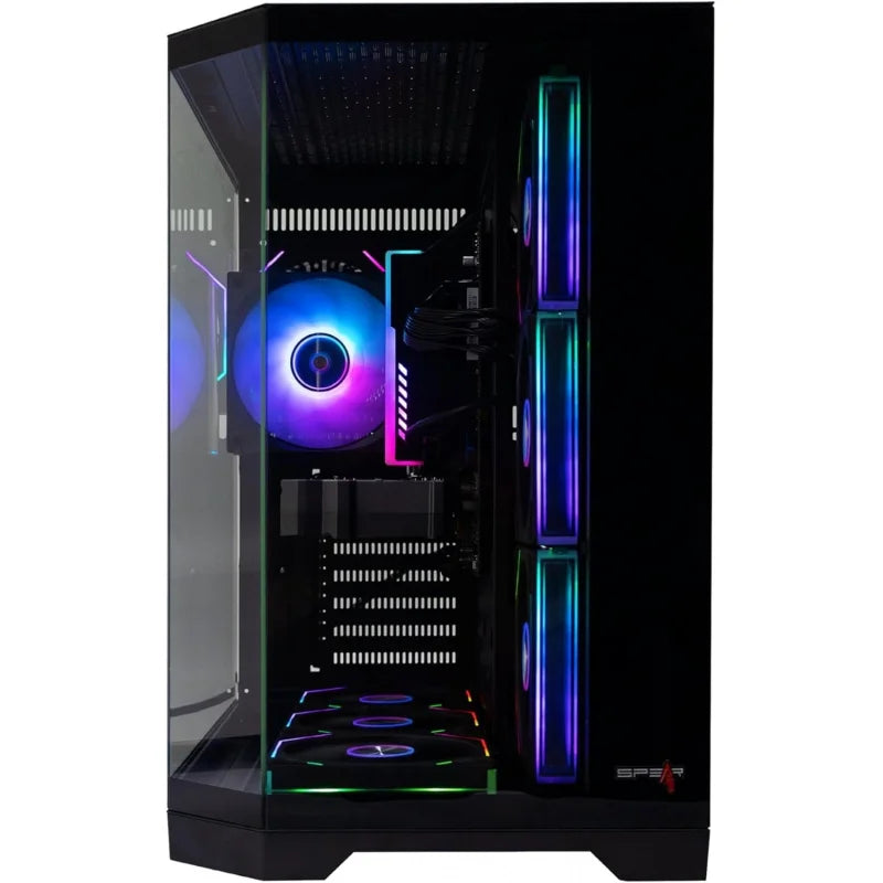 Gaming PC –  Core i5-14400F, NVIDIA GeForce RTX 3050, 16GB DDR5 RAM, 1TB NVMe SSD (3300MB/s), 600W PSU, ARGB Case with 7 RGB Fan