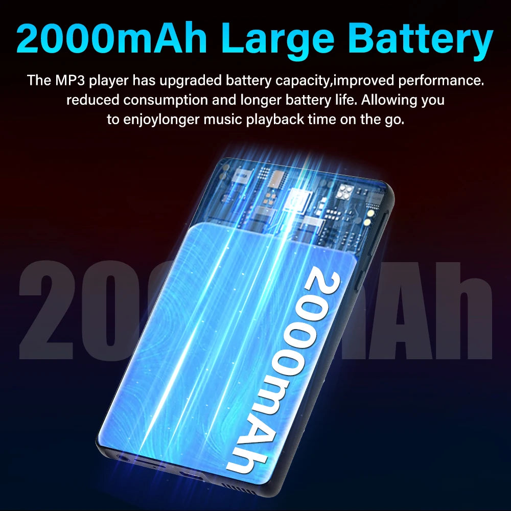 128GB Camera Mp4 Player Bluetooth Wifi Android Touch Screen Hifi Sound Music Recorder Video Mp3 Mp4 Player With Speaker FM Radio