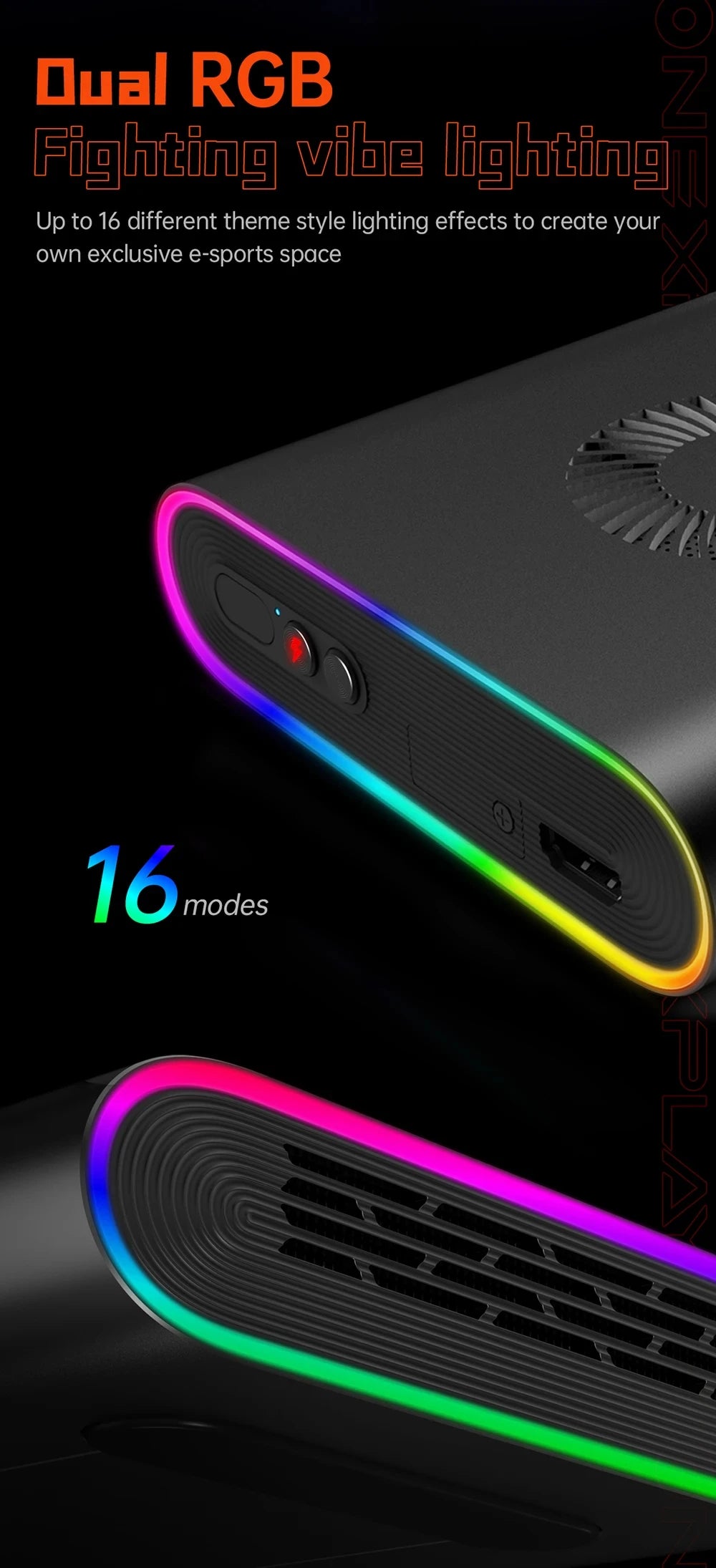 OneX M1 Mini PC Intel Ultra 9 185H Pocket Gaming Desktop Windows 11 RGB WiFi BT Office Home HTPC Portable Small Computer Host