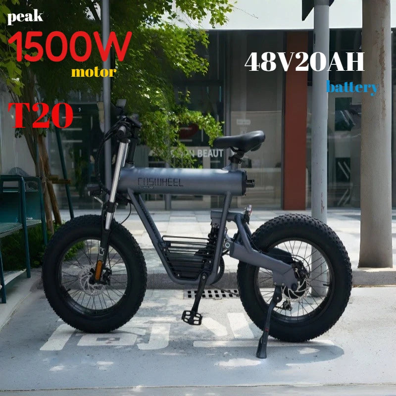 Coswheel T20 Electric bike peak 1500W motor 48V20AH battery Hydraulic brakes Electric Bicycle Off-road 45km/h off road E-bike