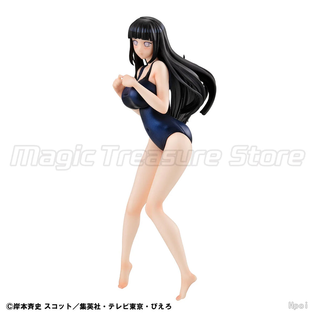 【MT】Original MegaHouse GALS NARUTO Shippuden Hyuuga Hinata Splash B Figure Toy Anime Model Collection