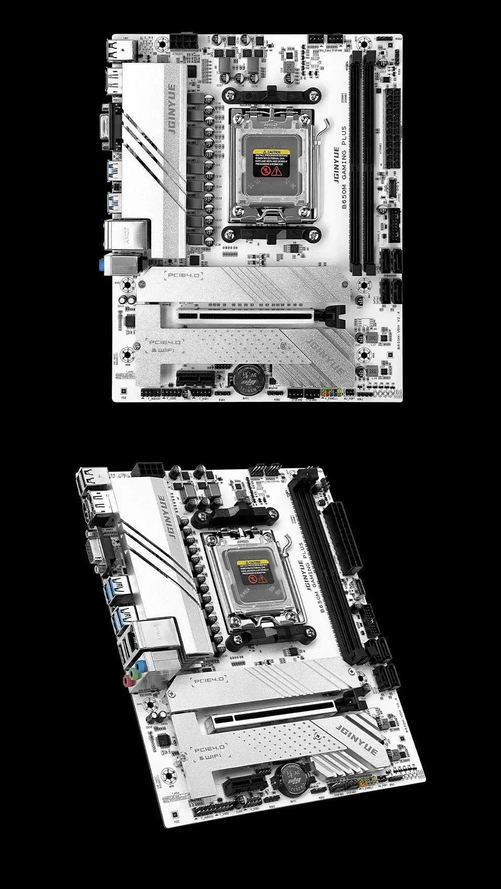 B650 Diy Gaming Computer Motherboard Kit R5 7600X R5 9600X CPU And 2*16GB 6000Mhz DDR5 RAM Support SATA3.0 B650M GAMING PLUS