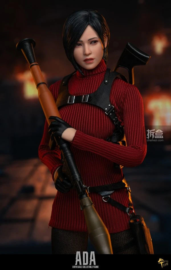 MT TOYS 1 \ 6 Action Figure Series Leon Scott Kennedy\Ada Wang Cheongsam Version Anime Action Figure Model Toys Movable Model