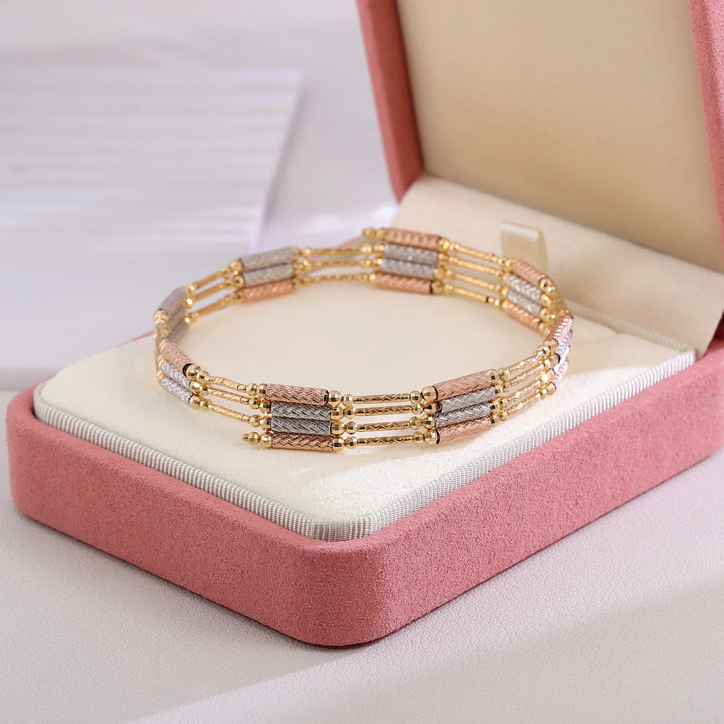 Provence 18K Solid Gold Magnetic Bracelet/Necklace Premium Luxury Jewelry Gift for Women Men Trendy Link Chain Fine Jewelry