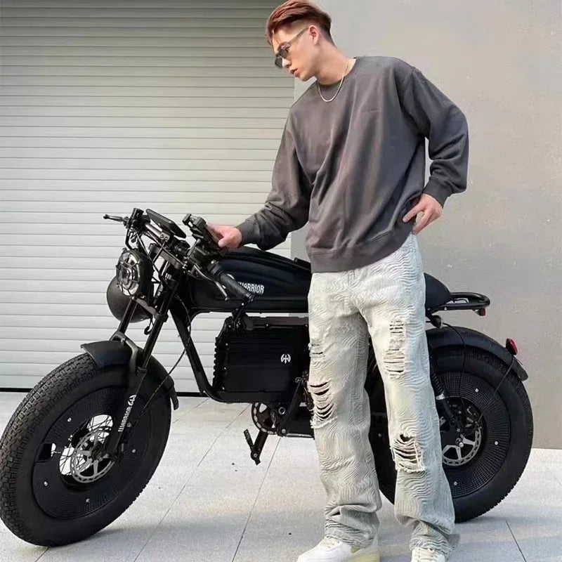 Electric bike himoto 3000W Motor 48V60AH lithium battery adult Off-road Electric Bicycle 20 inch fat tire Hydraulic brake E-bike