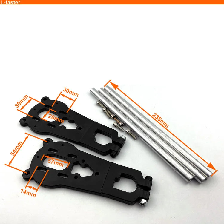 DIY Adult 36V 1650W Dual Motors Electric Longboards 8 Inch off Road Tire Skate Board Kit