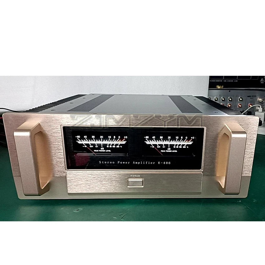 E-406 Class A And B HIFI Power Amplifier 110V/220V Rated Continuous Output Power (20HZ-20000Hz) S/N Signal-to-noise Ratio