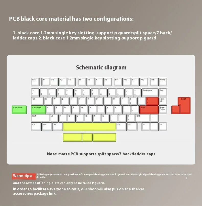 In Stock RAINY75 Mechanical Keyboard Hot-swap Aluminium Alloy Tri Mode RGB GASKET Gaming Keyboards Laptop Accessories custmgifts