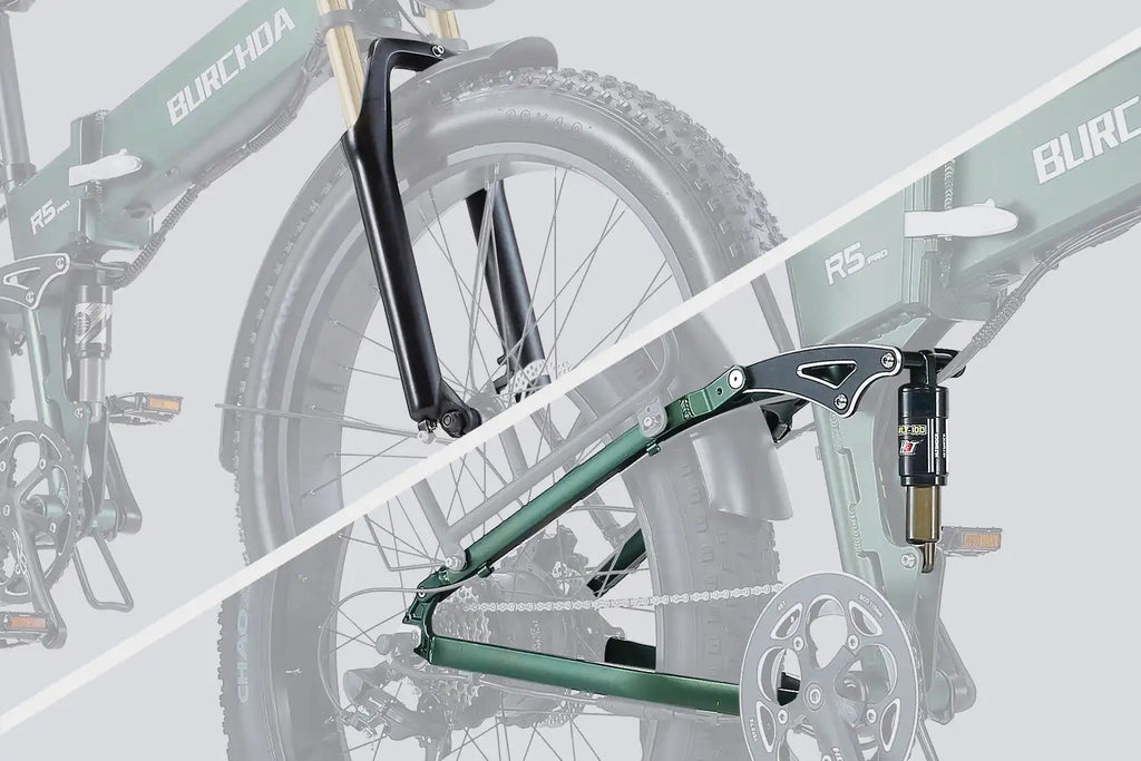 26" Electric Bike 1000W E-Bike For Adults & 2 Battery Bicycle  28mph Fat Tyre