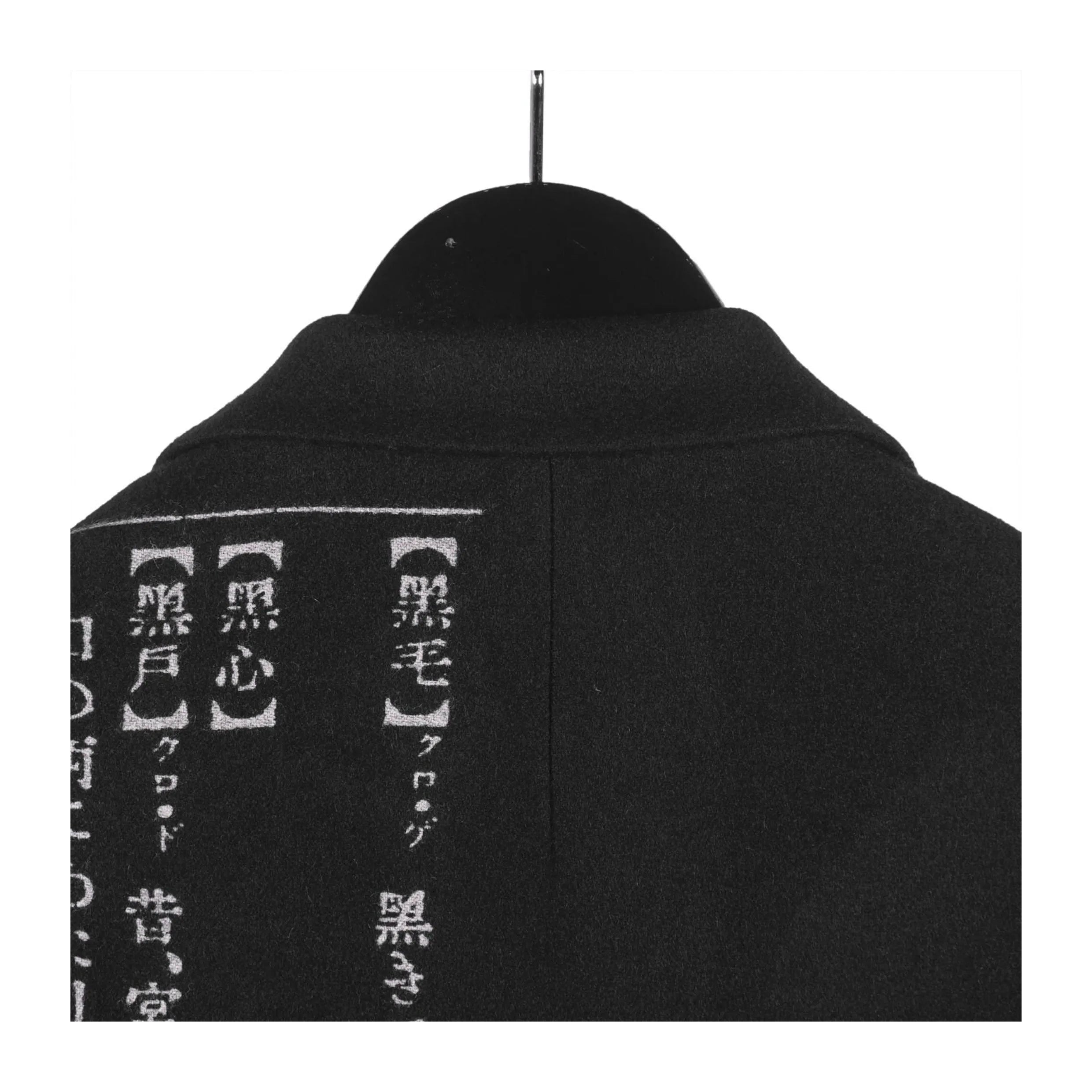TOP-YAMAMOTO Japanese original design dark niche black dictionary jacket