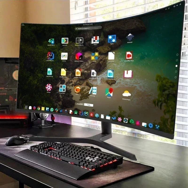 factory price 24 inch core i3 i5 i7 i9 CPU generation gaming pc full setup all in one computadora all-in-one computers with OEM