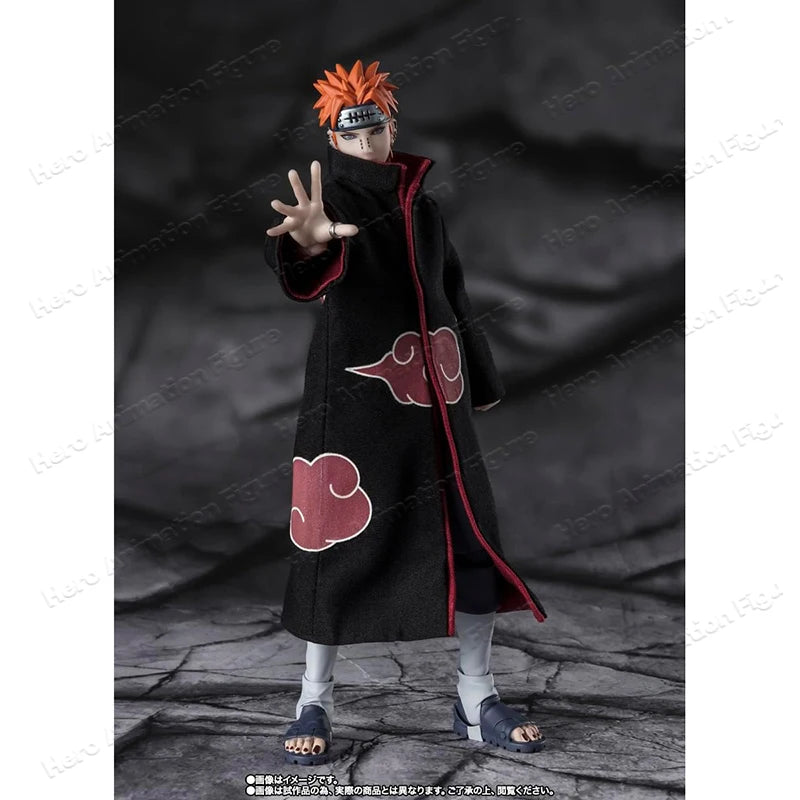 In Stock Original Bandai S.H.Figuarts Shf Naruto Shippuden Pain Tendo Stock Anime Action Collectible Figure Model Toy