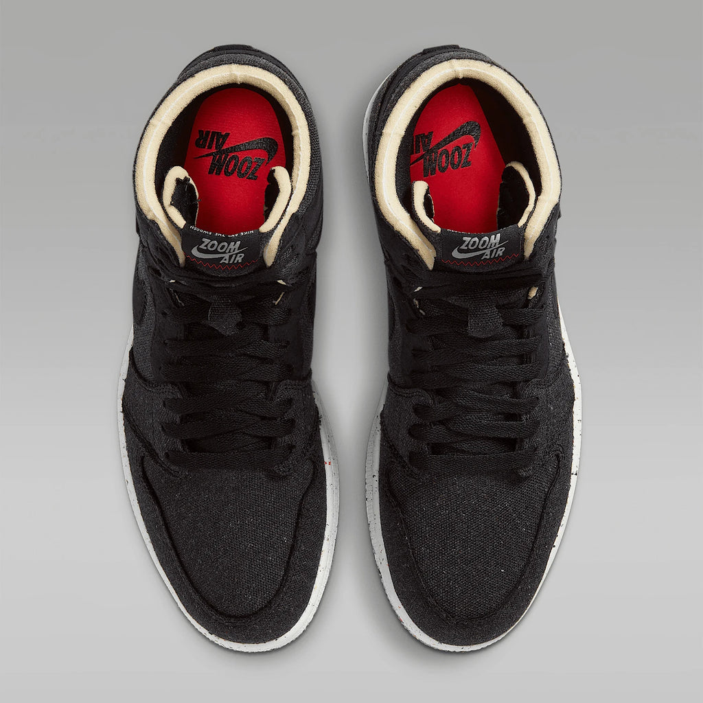Nike Authentic Air Jordan 1 Zoom AJ1 Recycled Material Sneakers CW2414-001
