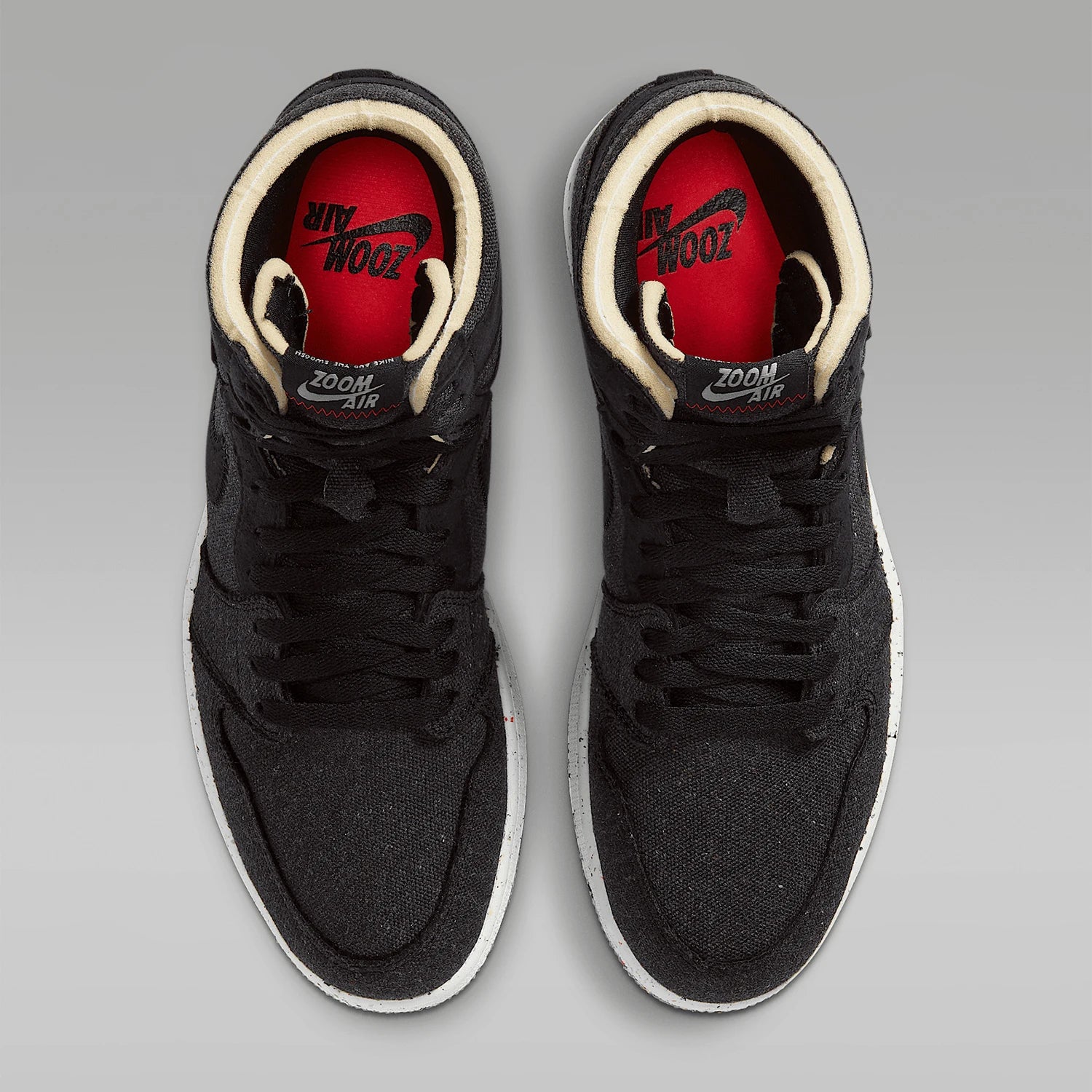 Nike Authentic Air Jordan 1 Zoom AJ1 Recycled Material Sneakers CW2414-001