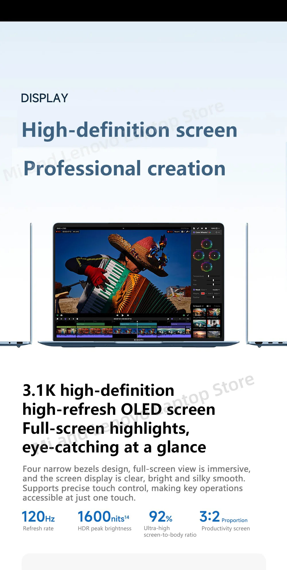 Xiaomi Book Pro 14 2026 Ultra5-338H/UltraX7-358H 32GB+1TB 14.6inch 3.1K 120Hz OLED Screen