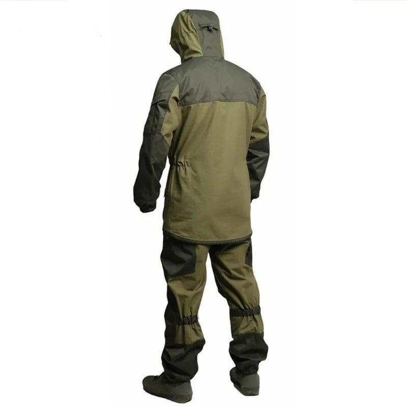 Hunting Clothes Set Gorka-3 Russian Mountain Tactical Suit Горка Camo Combat Uniform Men Outdoor Training Jacket Clothing Suits