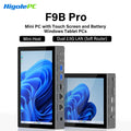 Higole F9B Pro 7'' Mini PC Intel N95 Windows 11 WiFi5 16GB 512GB 5000mAh Dual 2.5G LAN SIM Slot Laptop Desktop PC Mini Computers